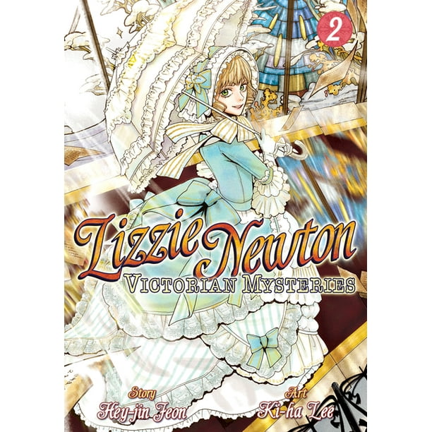1,2 Manga Graphic Novels English Lizzie Newton Victorian Mysteries Vol